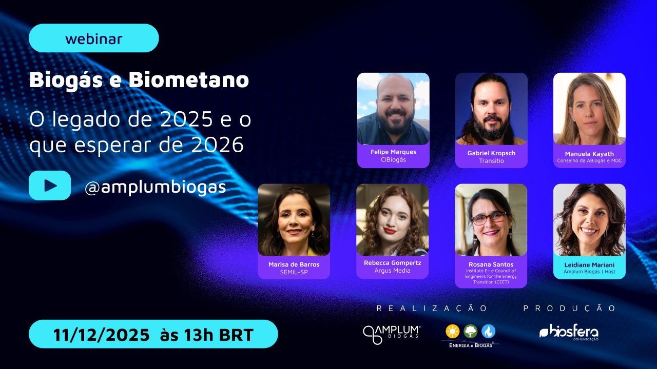 Biogás e do biometano: o legado de 2025 e o que esperar de 2026