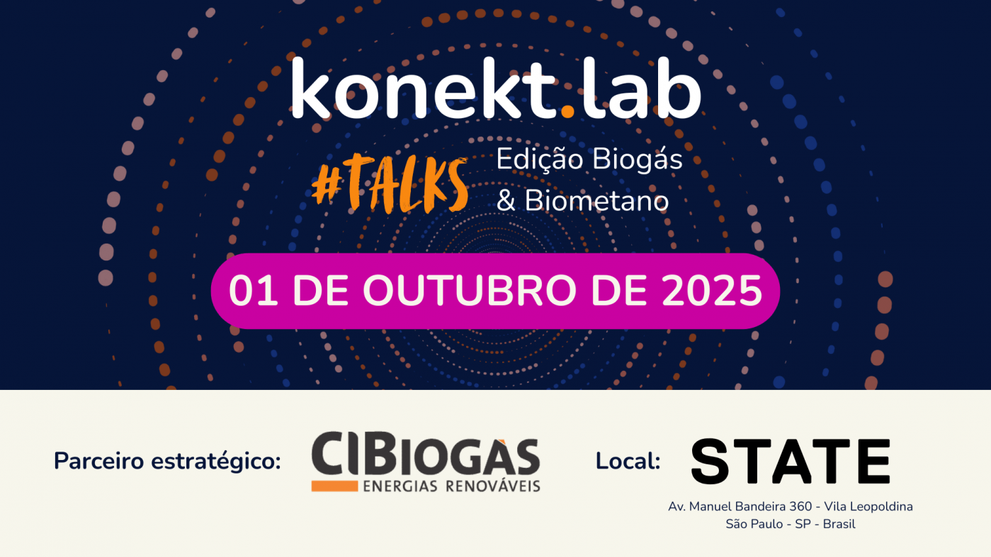 Konekt.lab Talks | Edição Biogás & Biometano