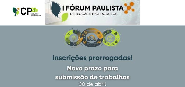 I Fórum Paulista de Biogás e Bioprodutos