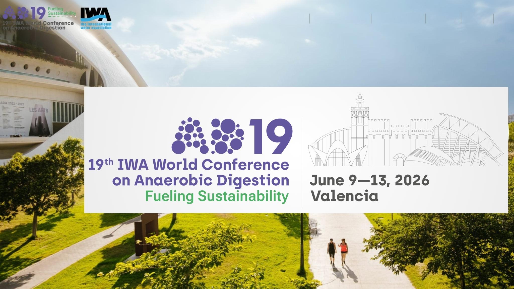 19th IWA World Conference on Anaerobic Digestion