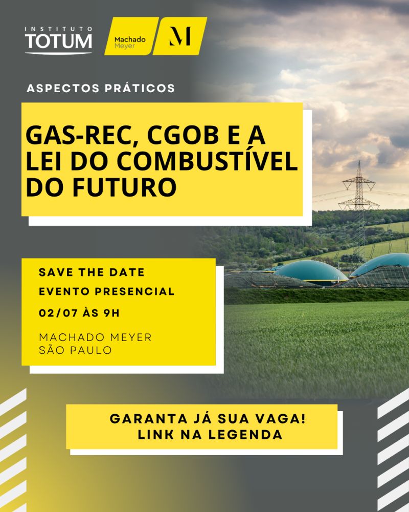 GAS-REC, CGOB e a Lei do Combustível do Futuro - Aspectos práticos