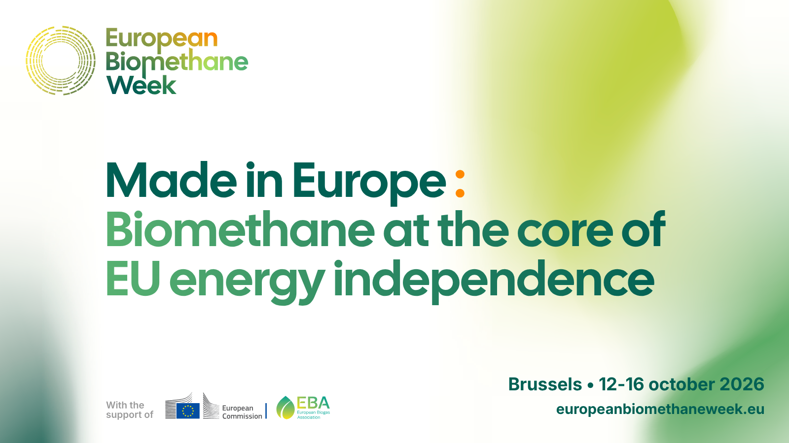 European Biomethane Week 2026